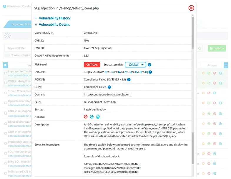 Immuniweb Continuous2