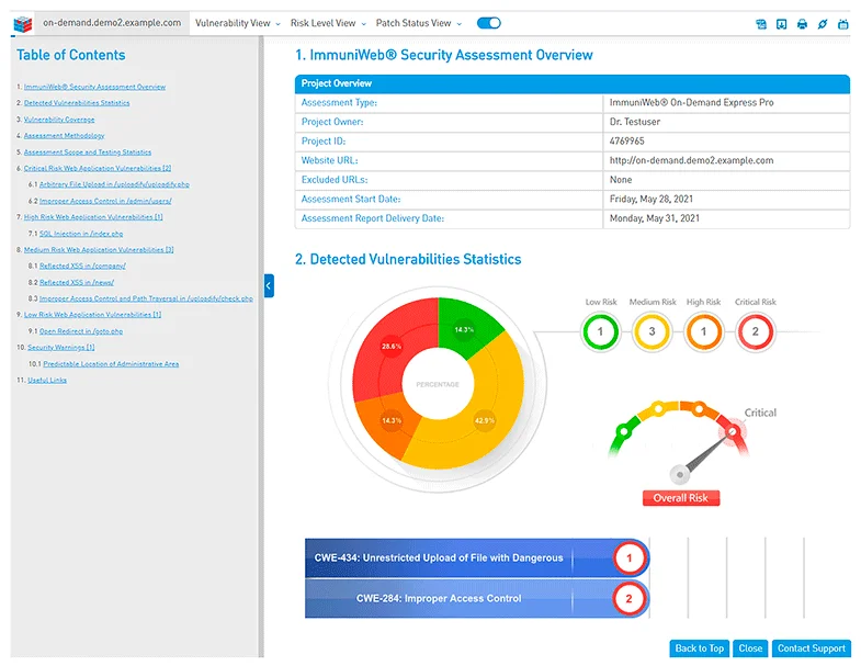 Immuniweb Ondemand1.png