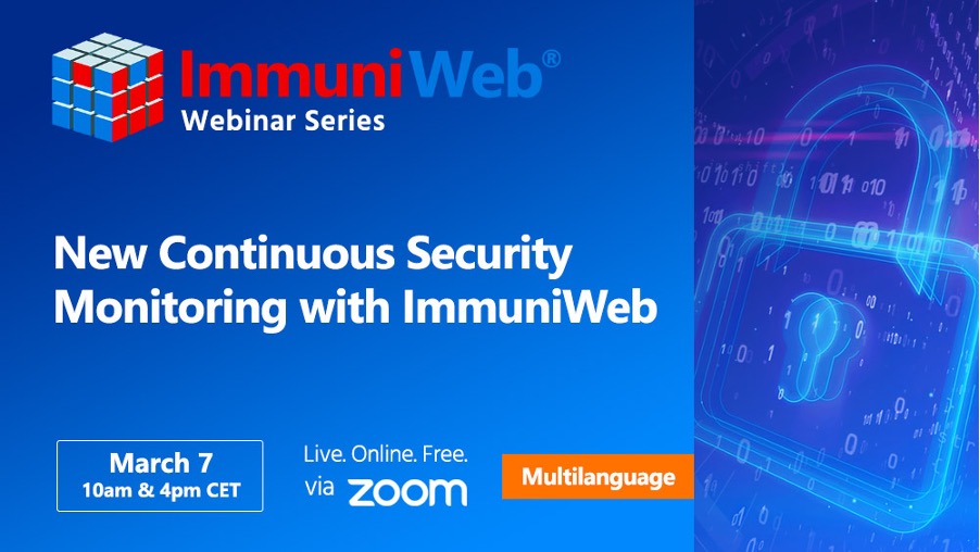 immuniweb webinar mar  